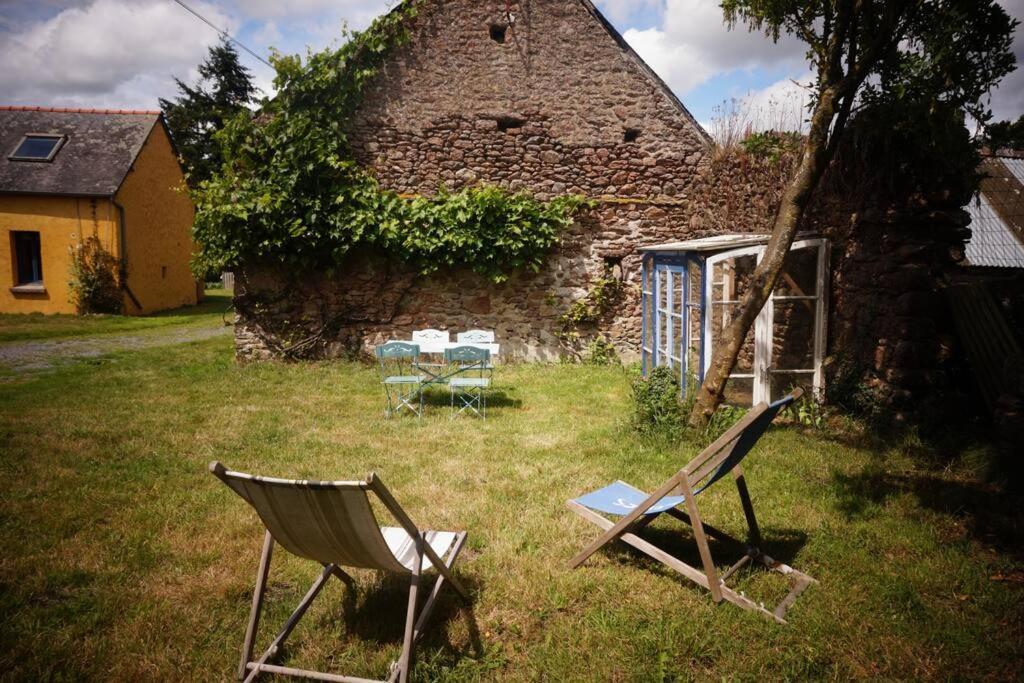 Belle Maison De Campagne Hénon Buitenkant foto